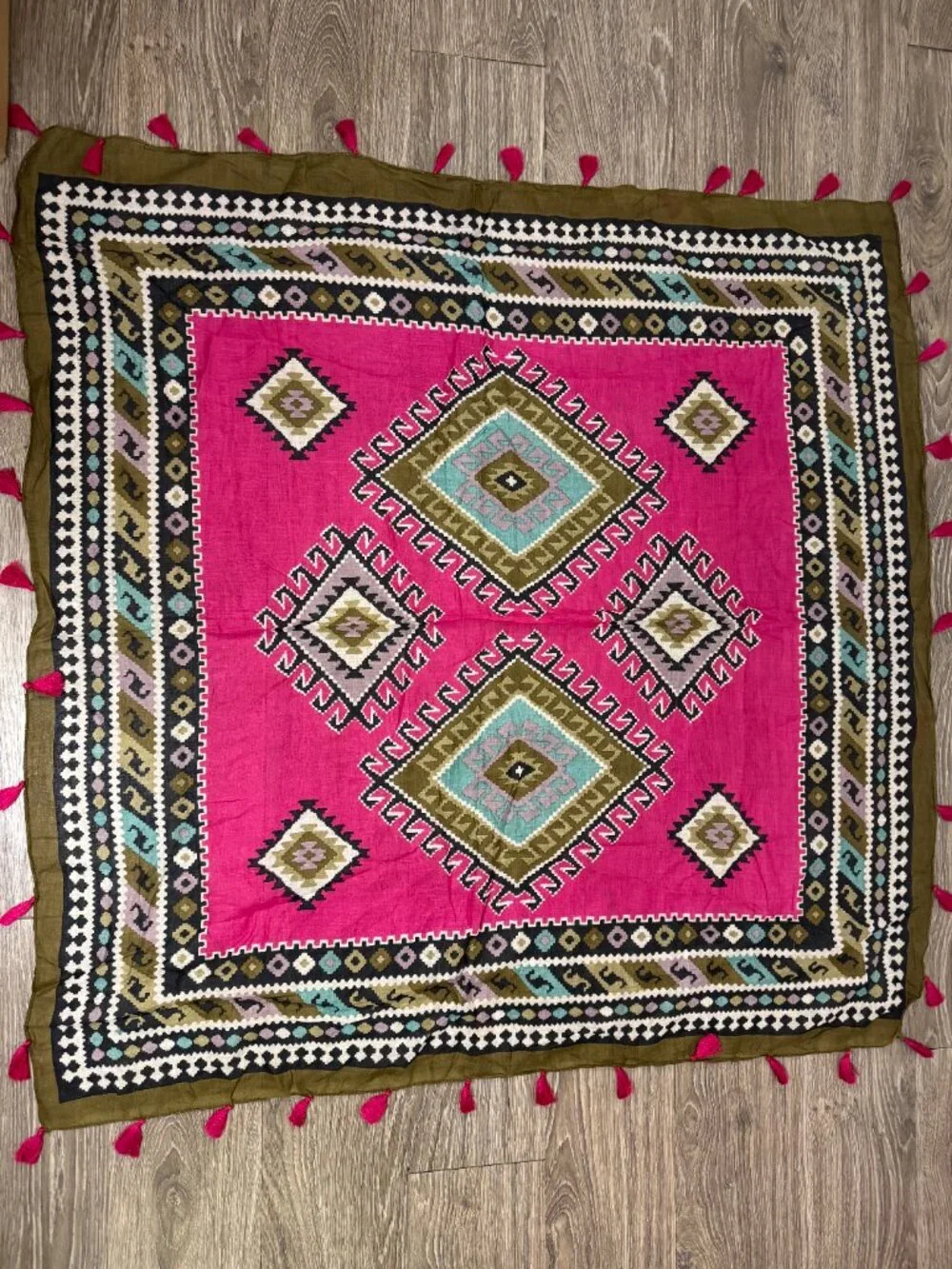 Lightweight Cotton Scarf 41 x 41